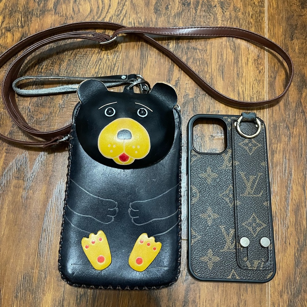 Leather Rectangular Purse - image 1